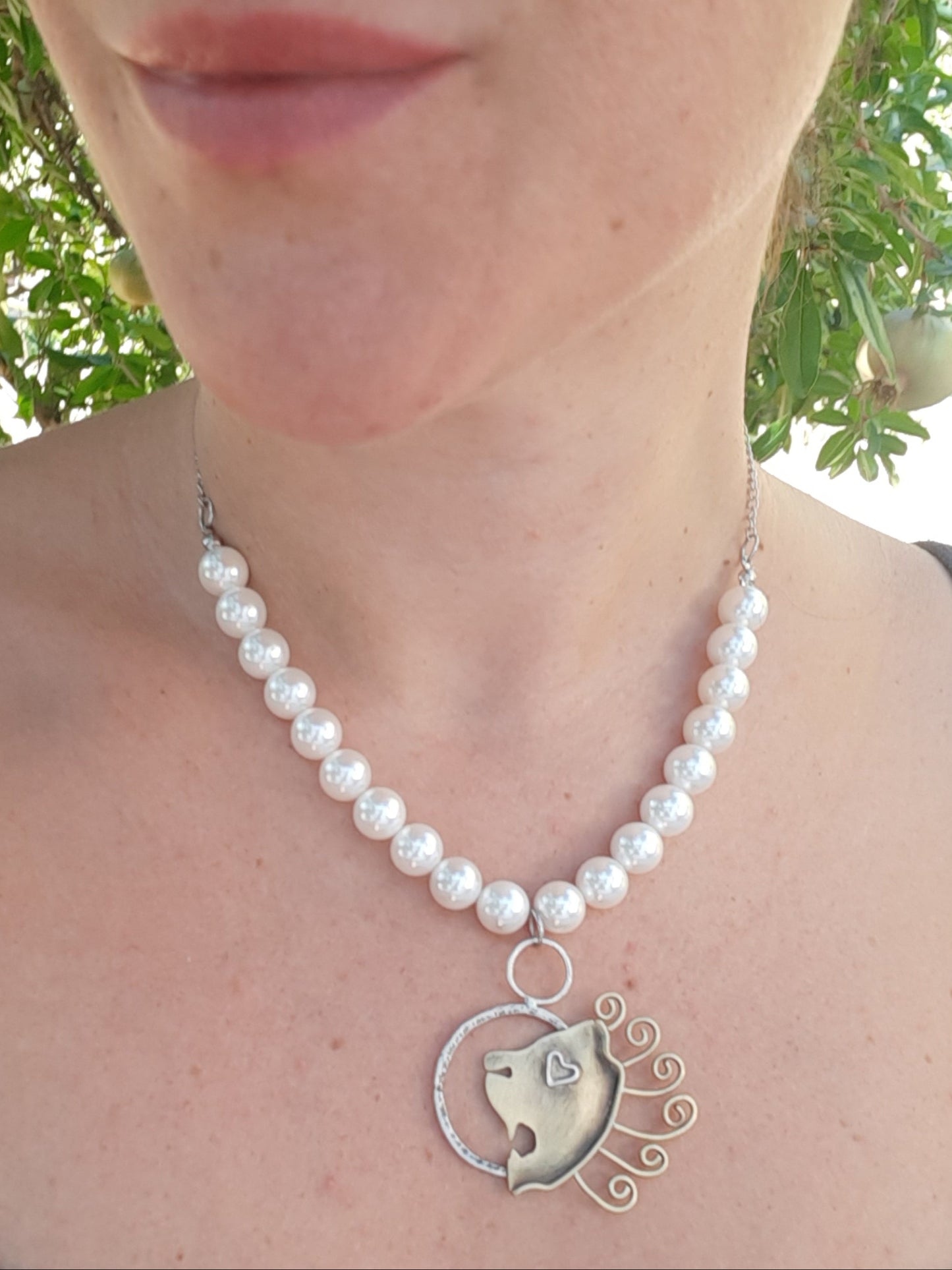 LION HEART – Necklace Inspired by the Legend of Richard the Lionheart