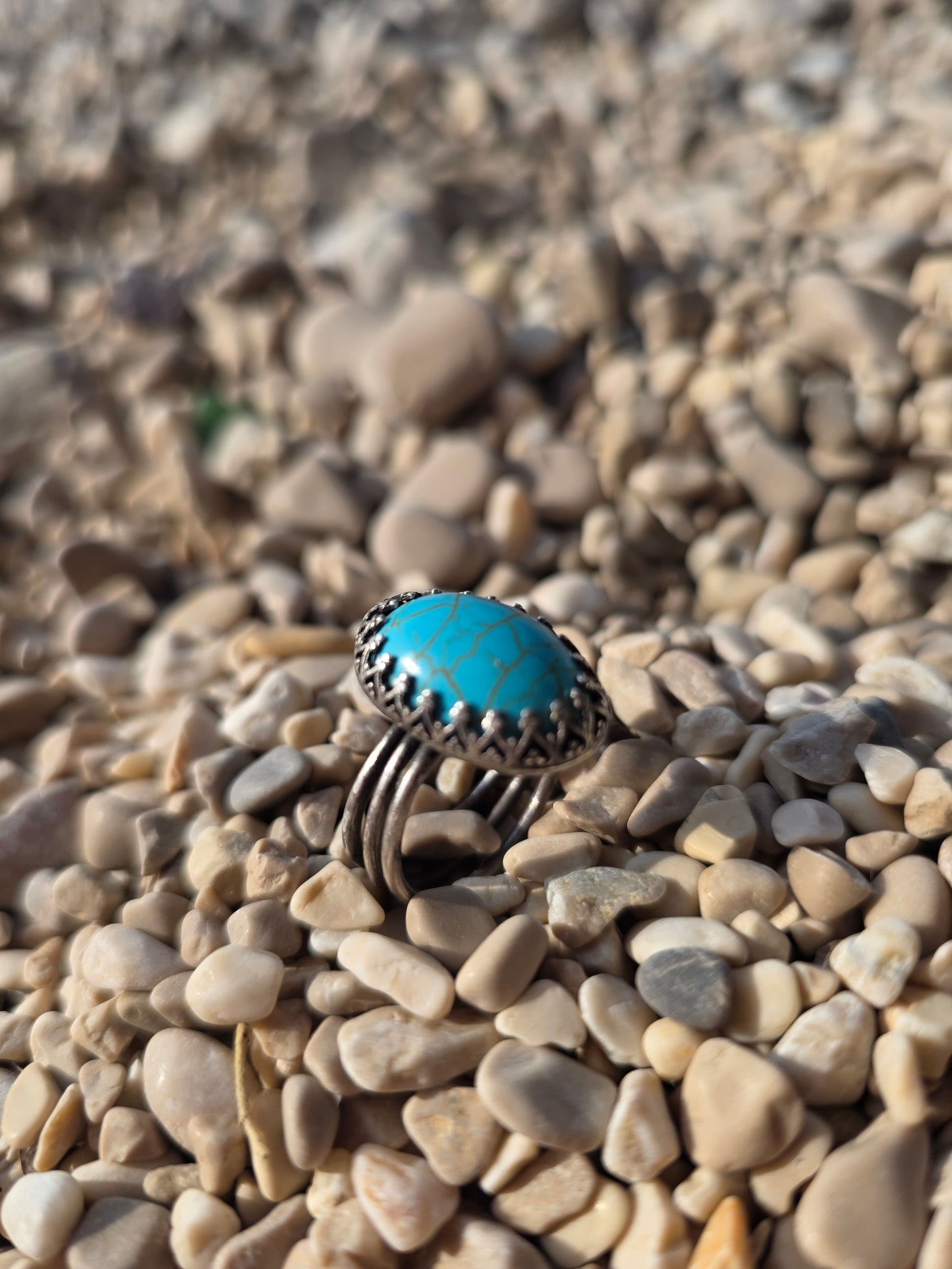 TURQUOISE — Unikatni Srebrni Prsten